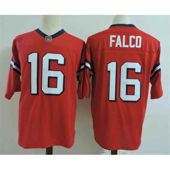 NCAA Film Jersey Falco 16 Red Stitched Jersey
